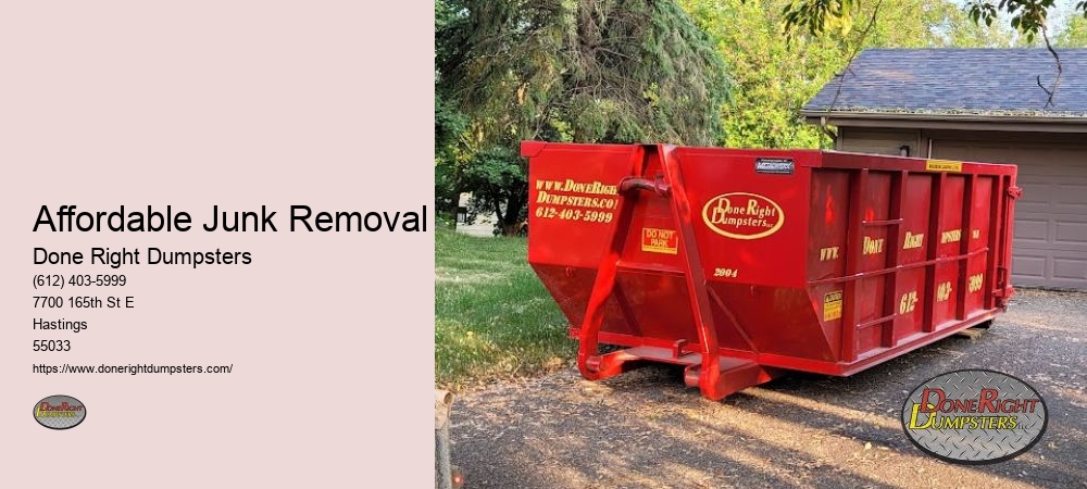 Affordable Junk Removal