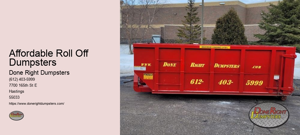 Waste Disposal Services Hastings MN