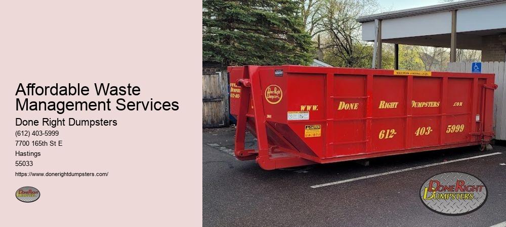 Roll Off Dumpster Rental Hastings MN