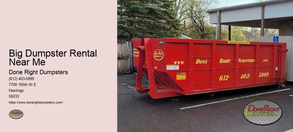 Roll Off Dumpster Rental