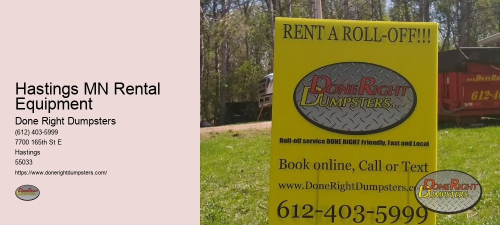 Residential Dumpster Rental