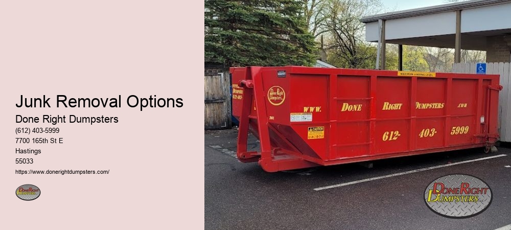 Construction Debris Dumpster Rental