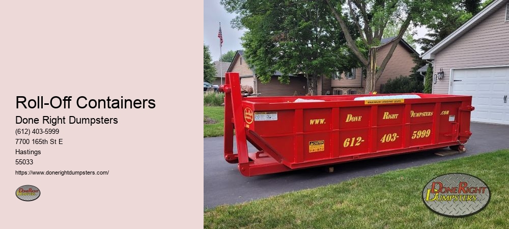 Construction Waste Bins Rental