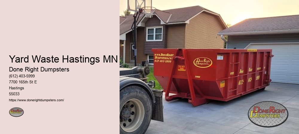 Dumpster Rental Near Hastings MN